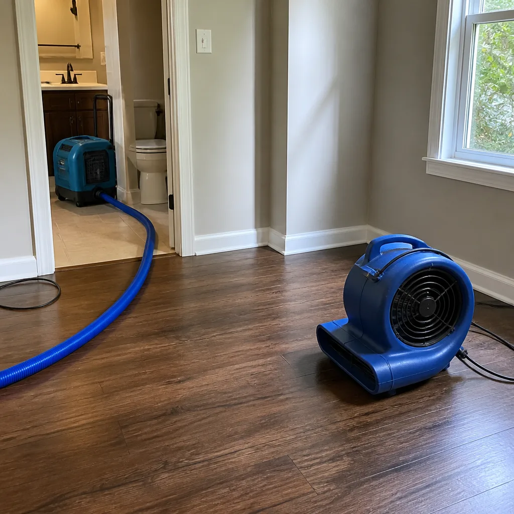 Sewage cleanup